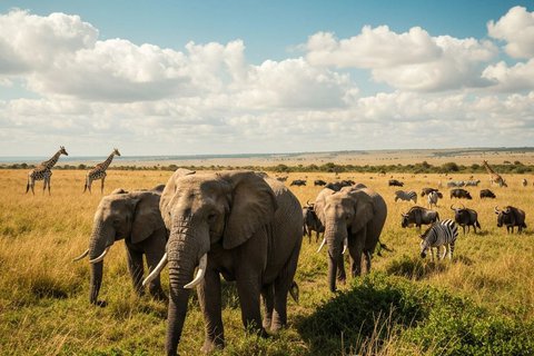 2 dni jeepem Tsavo East 300 $ za osobe